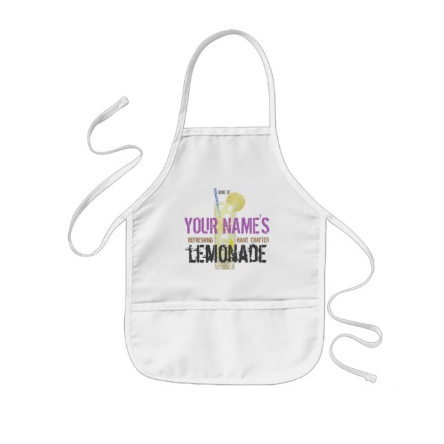 Lemonade Personlig Barnförkläde (Framsidan)