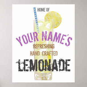 Lemonade Personlig Poster