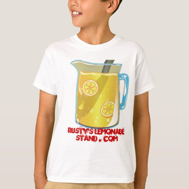 Lemonade Pitcher Sporty Shirt T-shirt (Framsida)