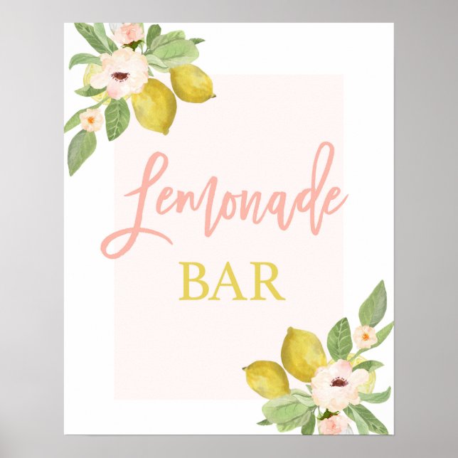 Lemonade Pub Poster (Framsidan)