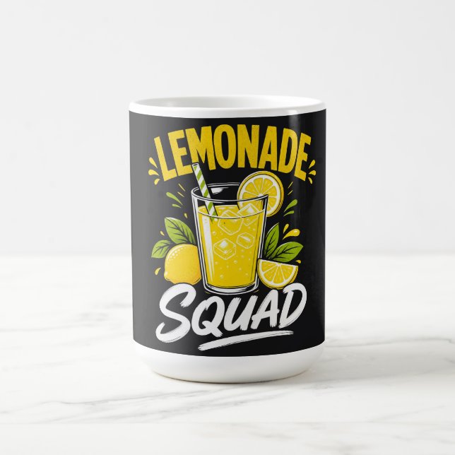 Lemonade Squad Frisk Sommar Citrus Grafik Kaffemugg (Center)