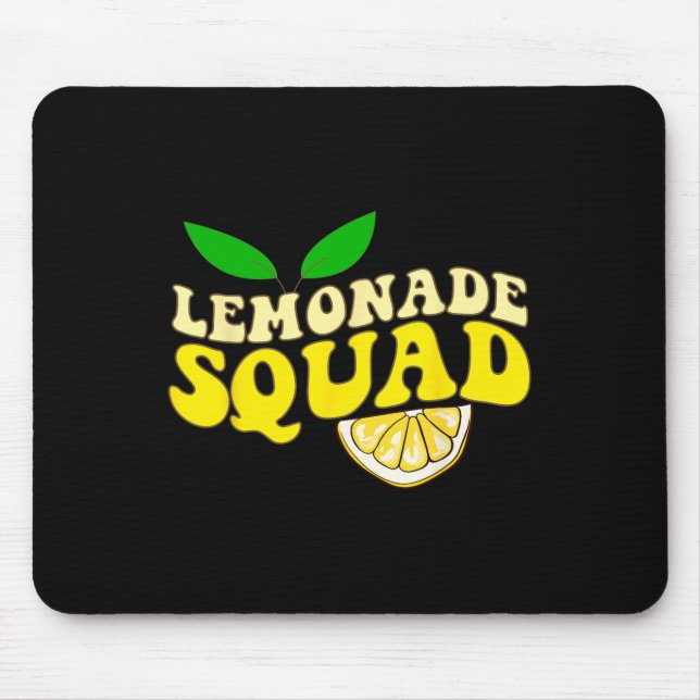 Lemonade Squad Funny för stand Chef Lemon Juice Su Musmatta (Framsidan)