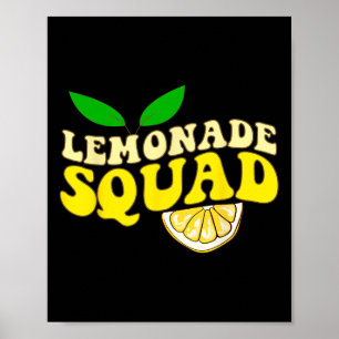 Lemonade Squad Funny för stand Chef Lemon Juice Su Poster