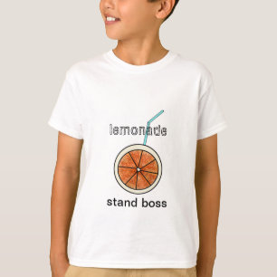 Lemonade Stående Chef, Gult T Shirt