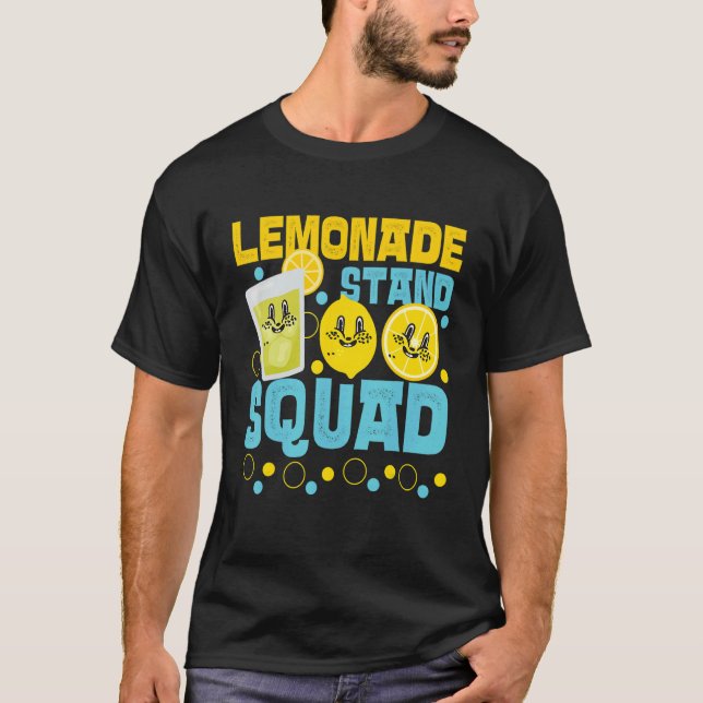 Lemonade ställ-kvadrat t shirt (Framsida)