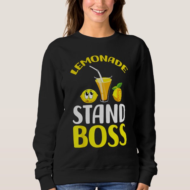 Lemonade Stand Boss Funny lemonade summer T Shirt (Framsida)