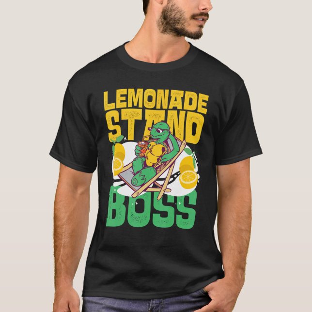 Lemonade Stand Boss T Shirt (Framsida)
