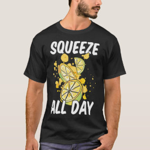 Lemonade stand Business Chef Sell Lemon Juice Crew T Shirt