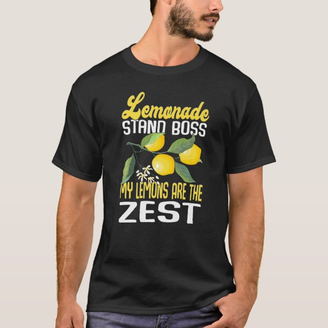 Lemonade stand Chef är min lektion i Lemona. T Shirt (Framsida)
