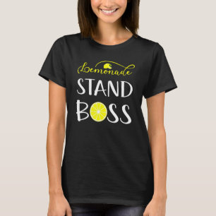 Lemonade stand Chef Ceo Lemon Crew Roligt Entrepre T Shirt