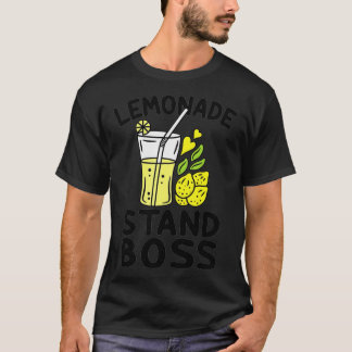 Lemonade stand Chef Lemon Juice Funny Entrepreneur T Shirt