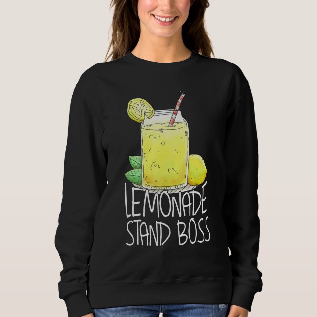 Lemonade stand Chef Lemon Juice T Shirt (Framsida)