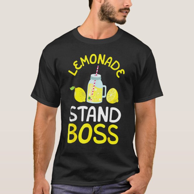 Lemonade.stand.Chef.Lemon.Juice T Shirt (Framsida)
