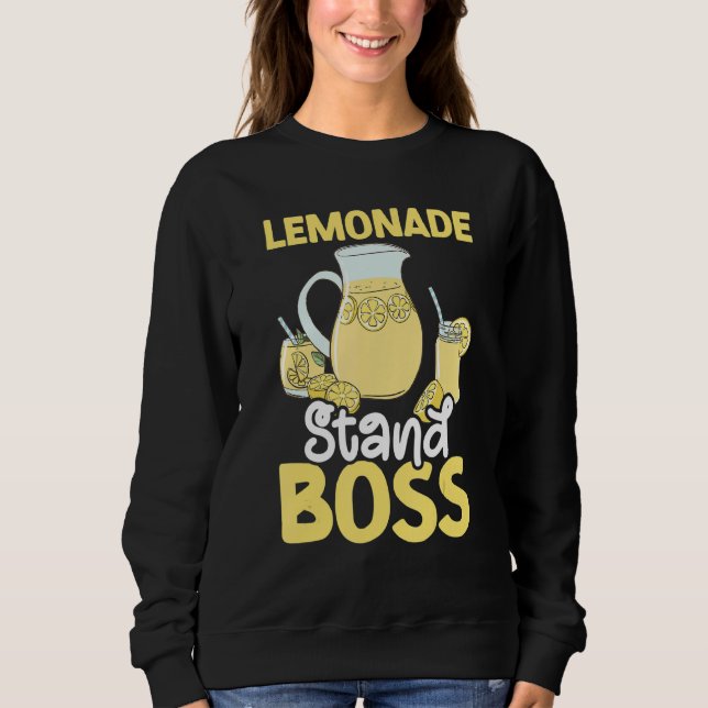 Lemonade stand Chef Lemonade Juice Lemonade Crew T Shirt (Framsida)