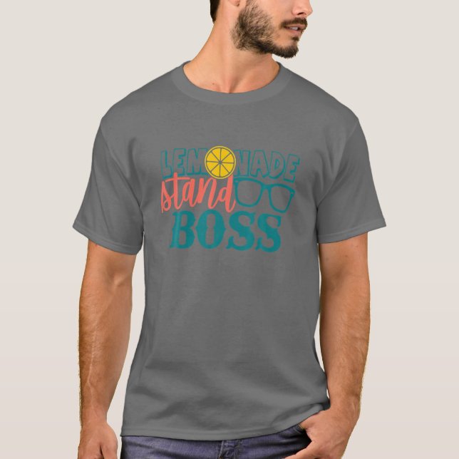 Lemonade stand Chef T Shirt (Framsida)