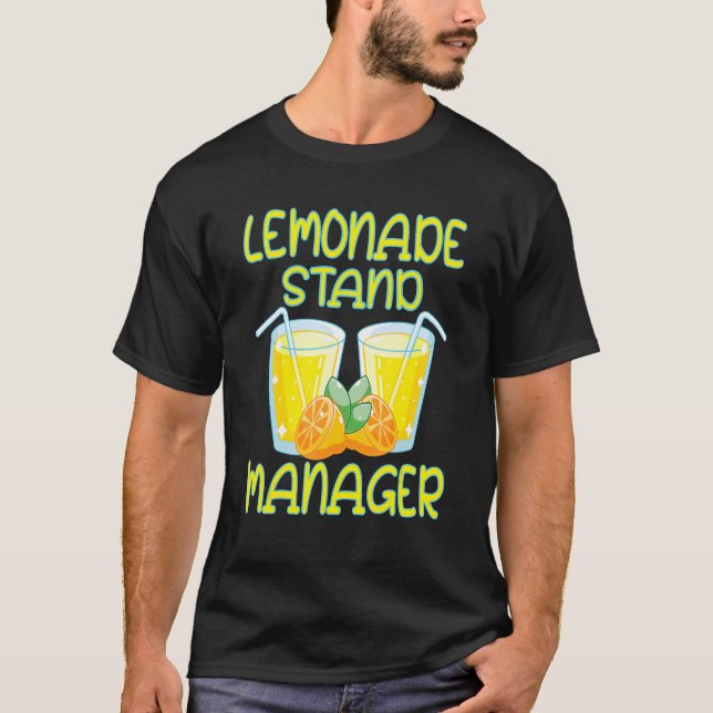Lemonade stand Crew Chef Lemons Juice 9 T Shirt (Framsida)