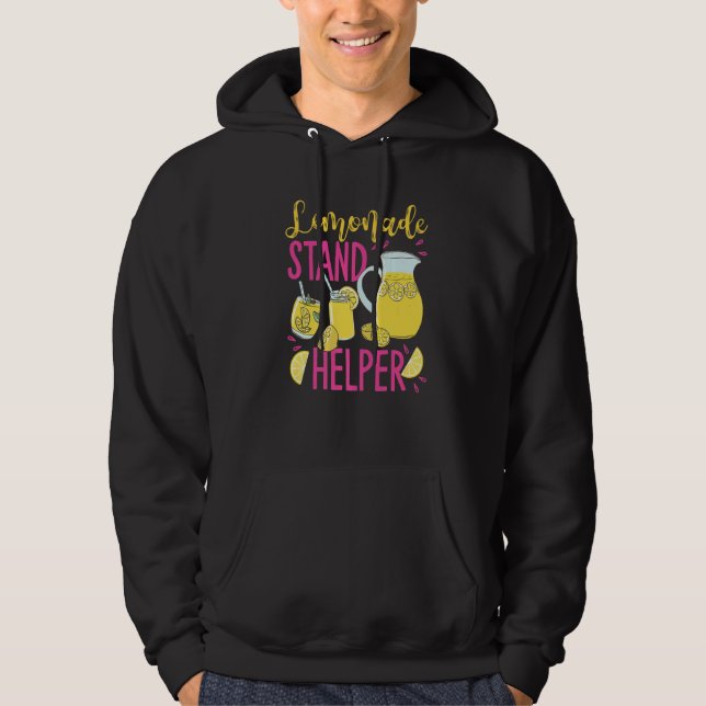 Lemonade Stand Helper For Crew  Hoodie (Framsida)