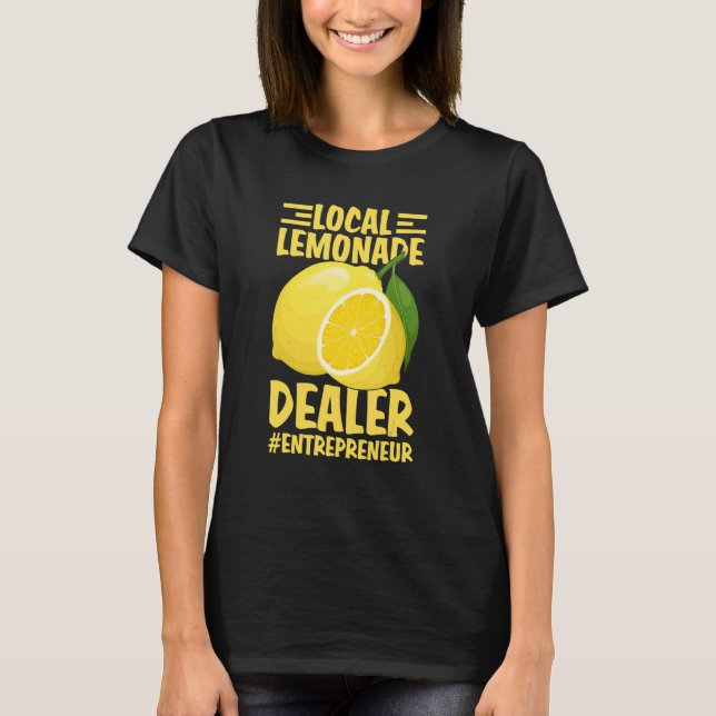 Lemonade stand Lemon Juice - grannskap 1 T Shirt (Framsida)