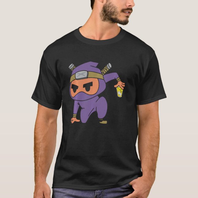 Lemonade stand Ninja Funny Cute Lemon Citrus Juice T Shirt (Framsida)
