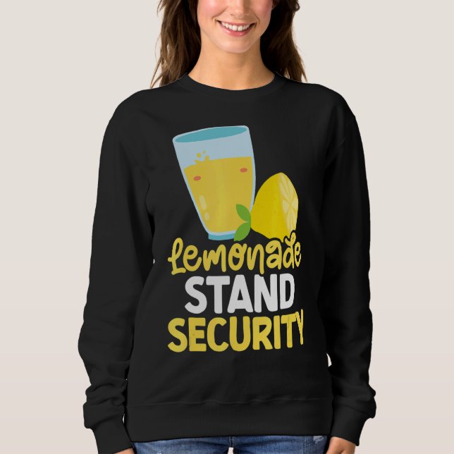 Lemonade stand Security Ice Lemon Juice Lemonade C T Shirt (Framsida)