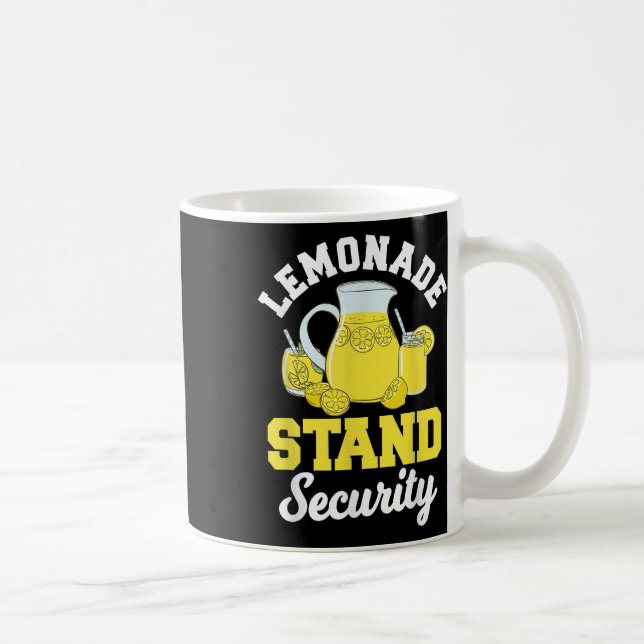 Lemonade stand Security Lemon Juice Citrus Kaffemugg (Höger)