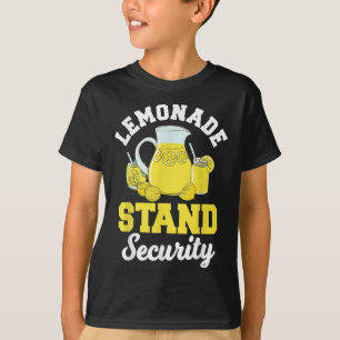 Lemonade stand Security Lemon Juice Citrus T Shirt