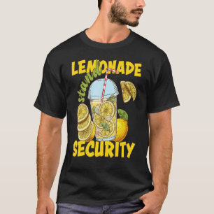 Lemonade stand Security Lemon Juice Sommeruppdater T Shirt