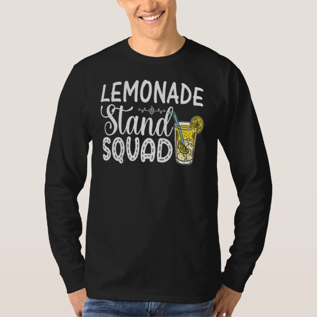 Lemonade stand Squad Security Lemon Juice 1 T Shirt (Framsida)