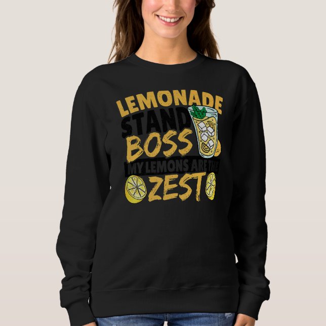 Lemonade Stat Chef.. Mina lektioner är Zest T Shirt (Framsida)