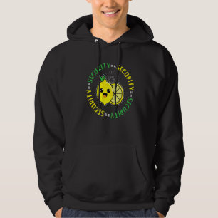 Lemonade stativ för säkerhetsskydd hoodie