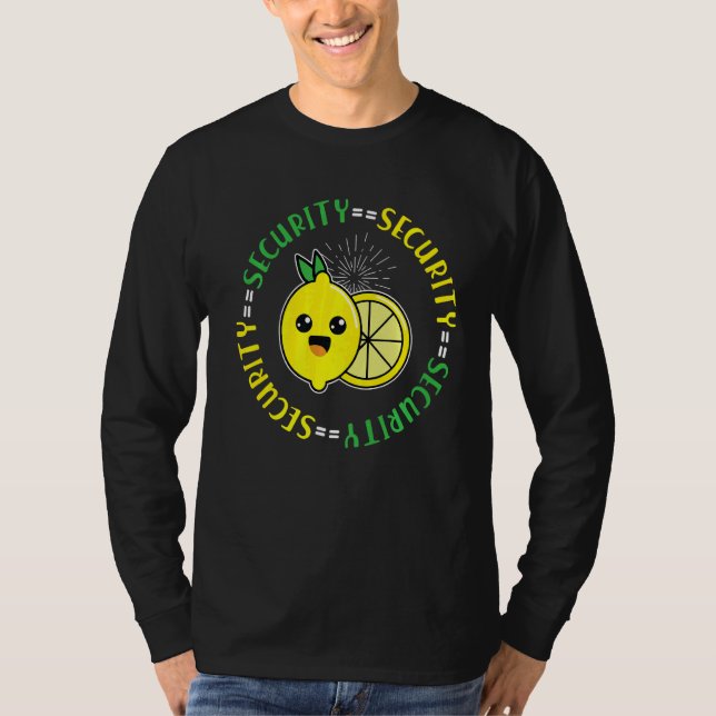 Lemonade stativ för säkerhetsskydd t shirt (Framsida)