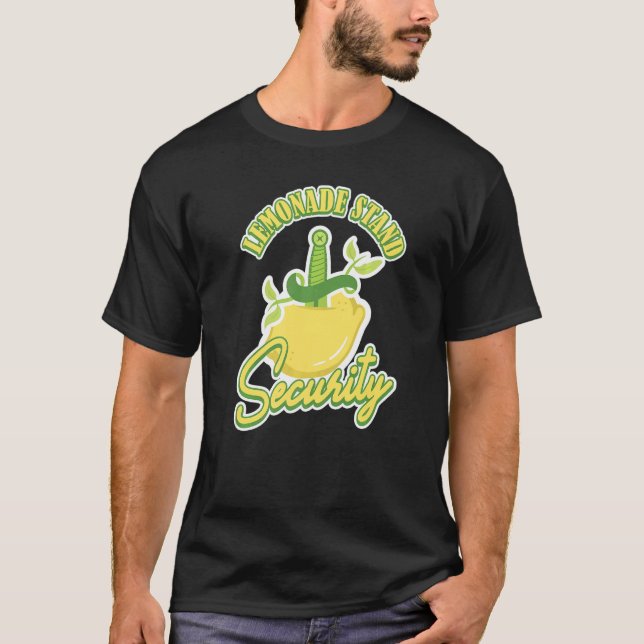 Lemonade stativ för säkerhetsskydd t shirt (Framsida)