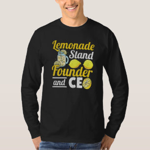 Lemonade stativ grundare och Ceo för Lemon Juice S T Shirt
