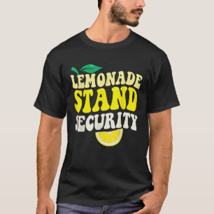 Lemonade stativ, säkerhet Lemon Juice Summer Drink T Shirt