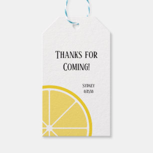 Lemonade Tack Märkre Presentetikett