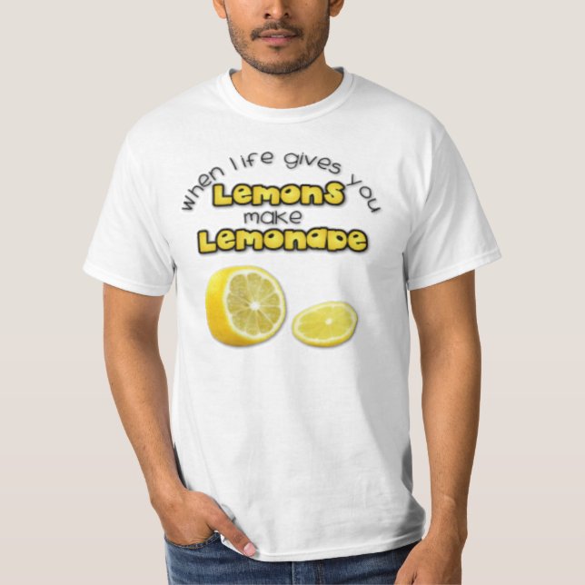 Lemonade - värdera T-tröja Tee Shirt (Framsida)