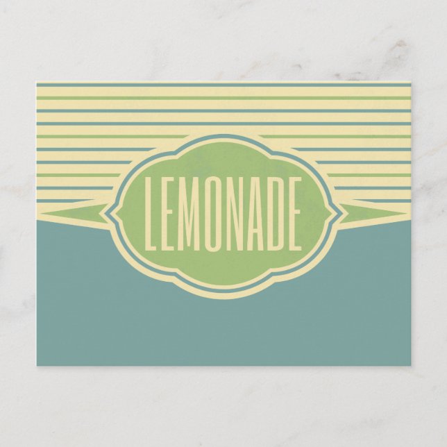 "Lemonade" vykort (Framsida)
