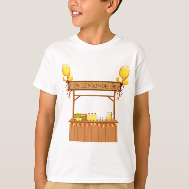 Lemonadestativ T Shirt (Framsida)
