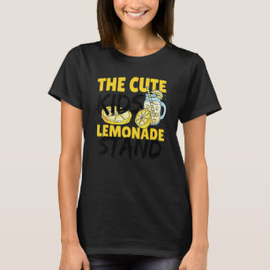Lemonadstativ för lyxstolpar t shirt