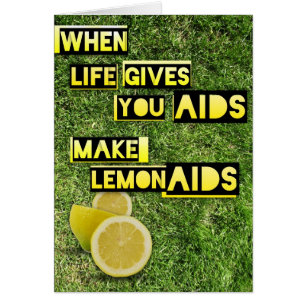 LemonAIDS Hälsningskort