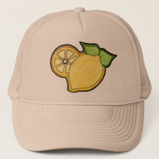 Lemonawsome Skissa-Logotyp hatt Truckerkeps