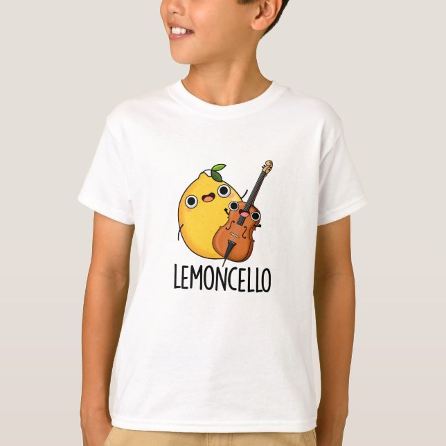 Lemoncello Funny Drink Pun T Shirt (Framsida)