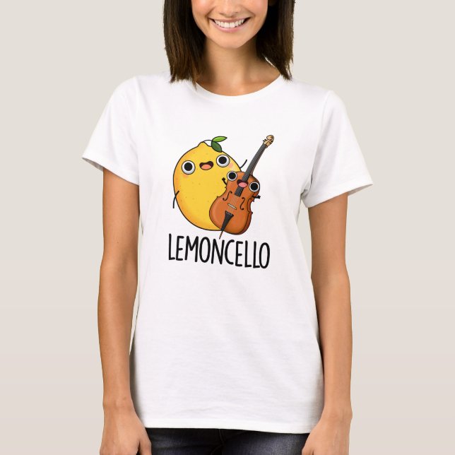 Lemoncello Funny Drink Pun T Shirt (Framsida)