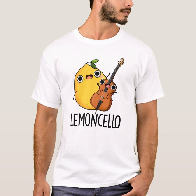 Lemoncello Funny Drink Pun T Shirt (Framsida)