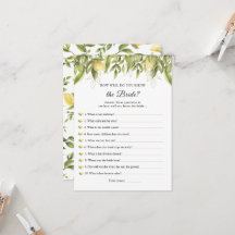 Lemoner som känner till bästa spelinbjudan