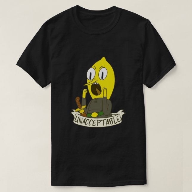 Lemongrab T Shirt (Design framsida)