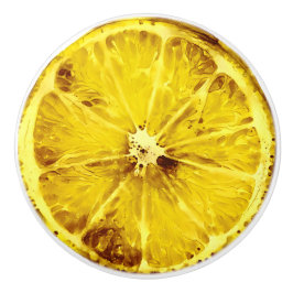 Lemonkeramiskt knop knopp