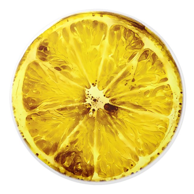 Lemonkeramiskt knop knopp (Framsidan)