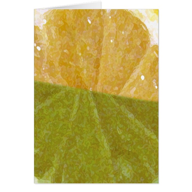 LemonLimed… Hälsningskort (Framsidan)