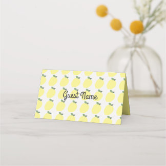 Lemonplatskort 1 [Personlig] Placeringskort